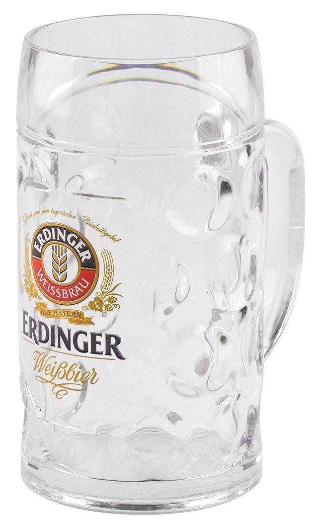 Krug Kunststoff 0,5l Erdinger Weißbräu
