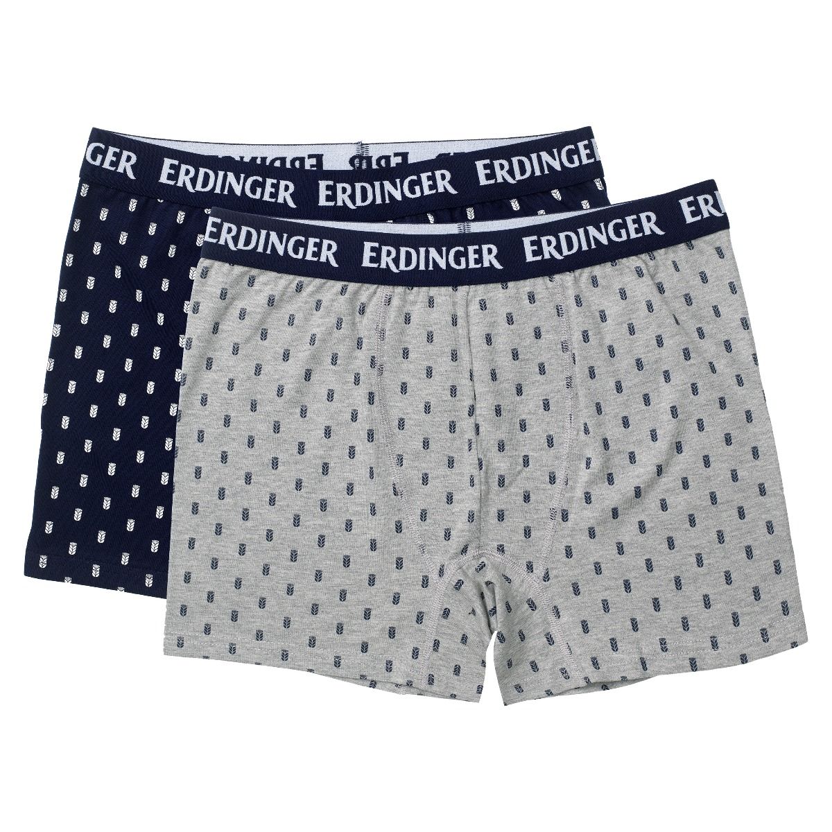 Boxershorts 2er-Pack blau/grau