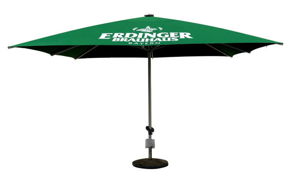 Sonnenschirm 4x4m ERDINGER Brauhaus Bild 1