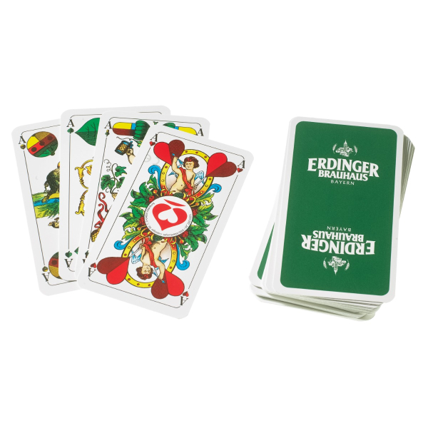 Spielkarten Schafkopf ERDINGER Brauhaus Image 0