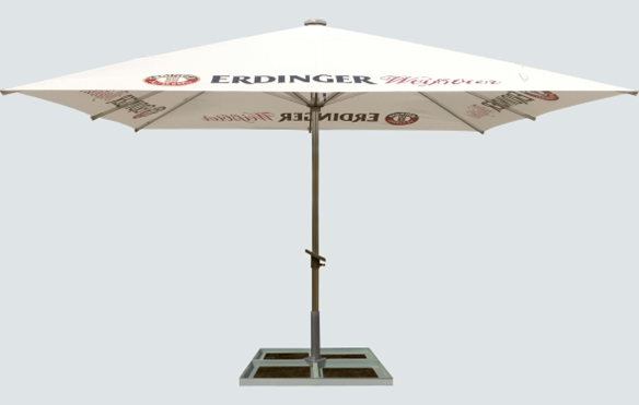 sunshade white 4x4 m Image 1