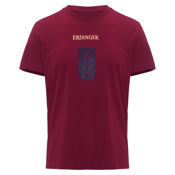 T-Shirt ERDINGER Weißbräu bordeaux unisex Image 2