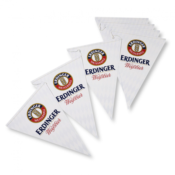 Wimpelkette ERDINGER Weißbräu Bild 2