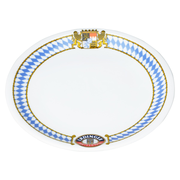 Porzellan Teller ERDINGER Weißbräu Bild 2
