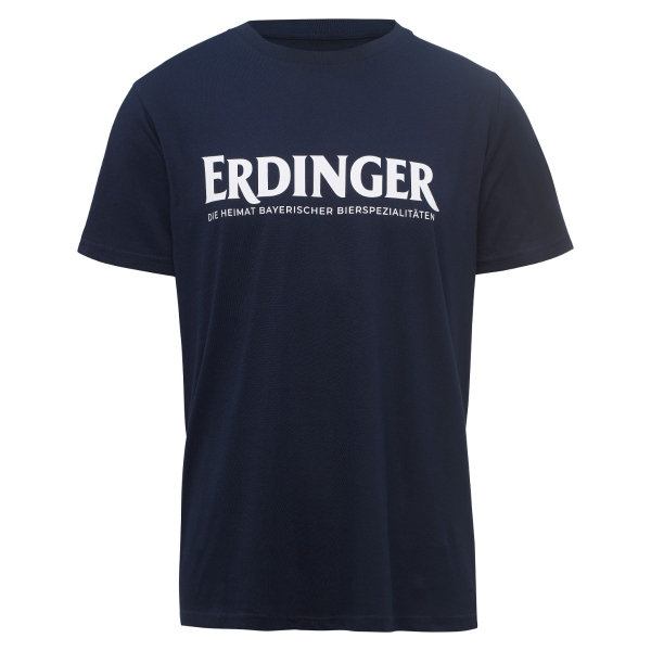 T-Shirt ERDINGER blau unisex Image 1