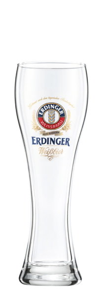 Glas Exclusiv 0,33l ERDINGER Weißbräu Bild 1