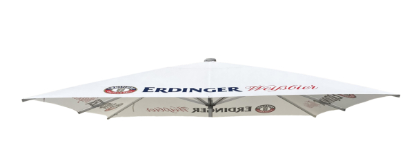 Ersatzbezug Sonnenschirm ERDINGER Weißbräu 4x4m Bild 1