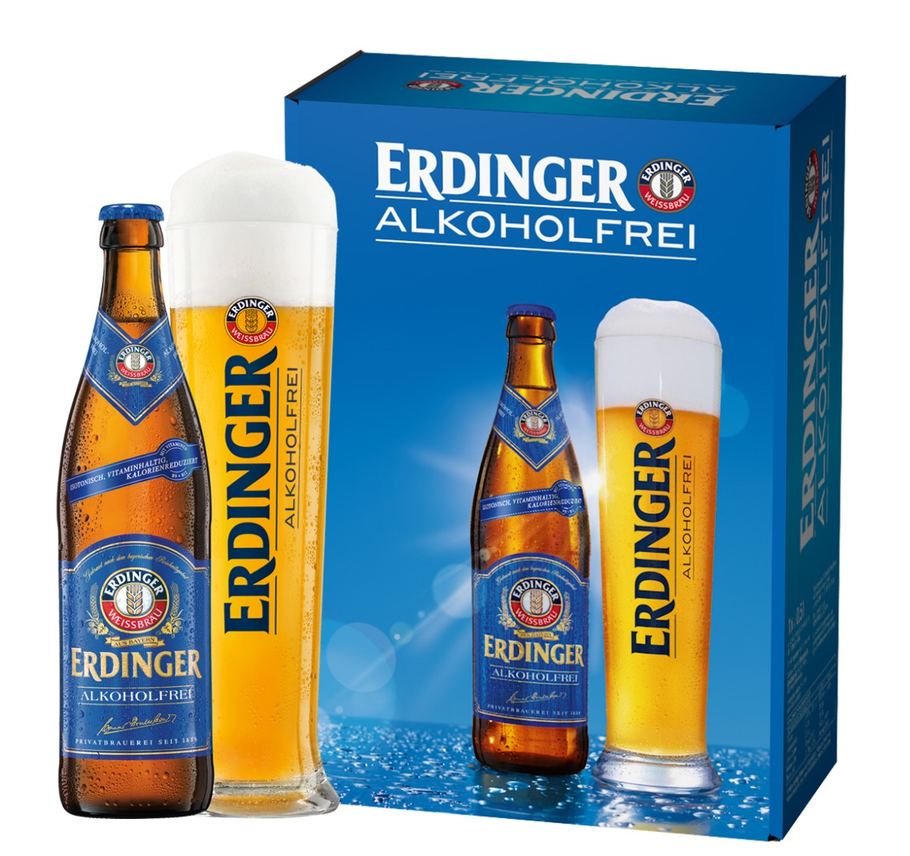 Gift box ERDINGER Alkoholfrei 0.5 l