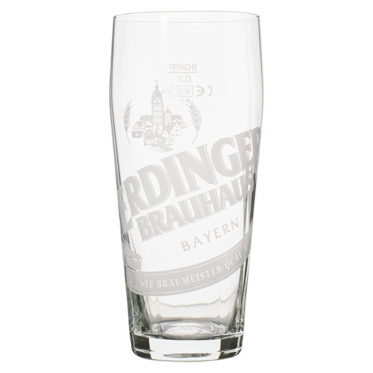 Glas Willi Becher 0,3l ERDINGER Brauhaus
