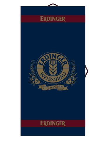 Handtuch 100x50 cm ERDINGER Weißbräu