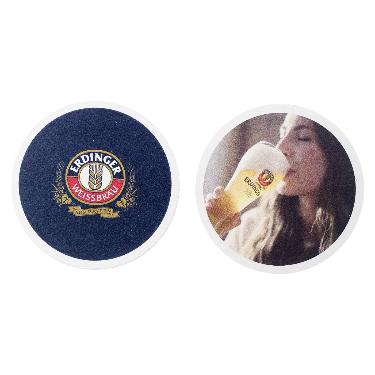 Bierdeckel ERDINGER Weißbräu