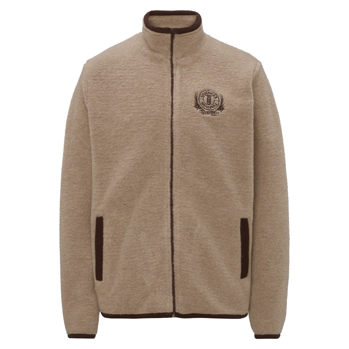 Fleecejacke ERDINGER Weißbräu beige