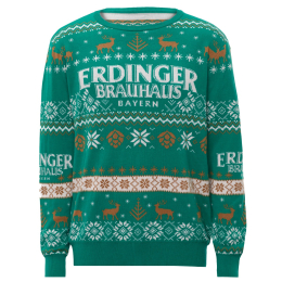 Ugly Xmas Pulli ERDINGER Brauhaus