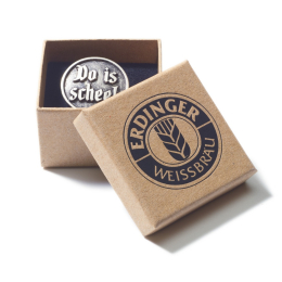 Pin  "Gaudiknopf  "Do is schee"