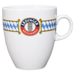 Tasse mit Rauten und Wappen 0,4l