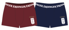 Boxershorts ERDINGER Weißbräu blau/bordeaux 2-er