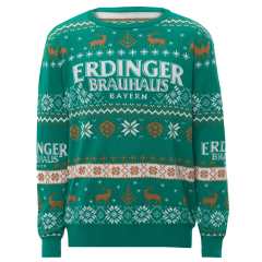 Ugly Xmas Pulli ERDINGER Brauhaus