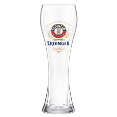 Glas Exclusiv 0,5l ERDINGER Weißbräu