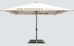 Sonnenschirm 4x4m ERDINGER Weißbräu 