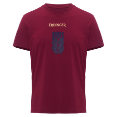 T-Shirt bordeaux ERDINGER Weißbräu  unisex