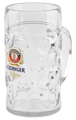 Kunststoff Krug 1,0l ERDINGER Weißbräu