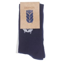 Socken ERDINGER Weißbräu weiß/blau 2-er