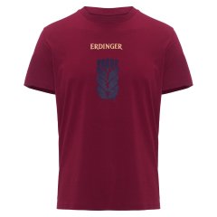 T-Shirt bordeaux ERDINGER Weißbräu  unisex