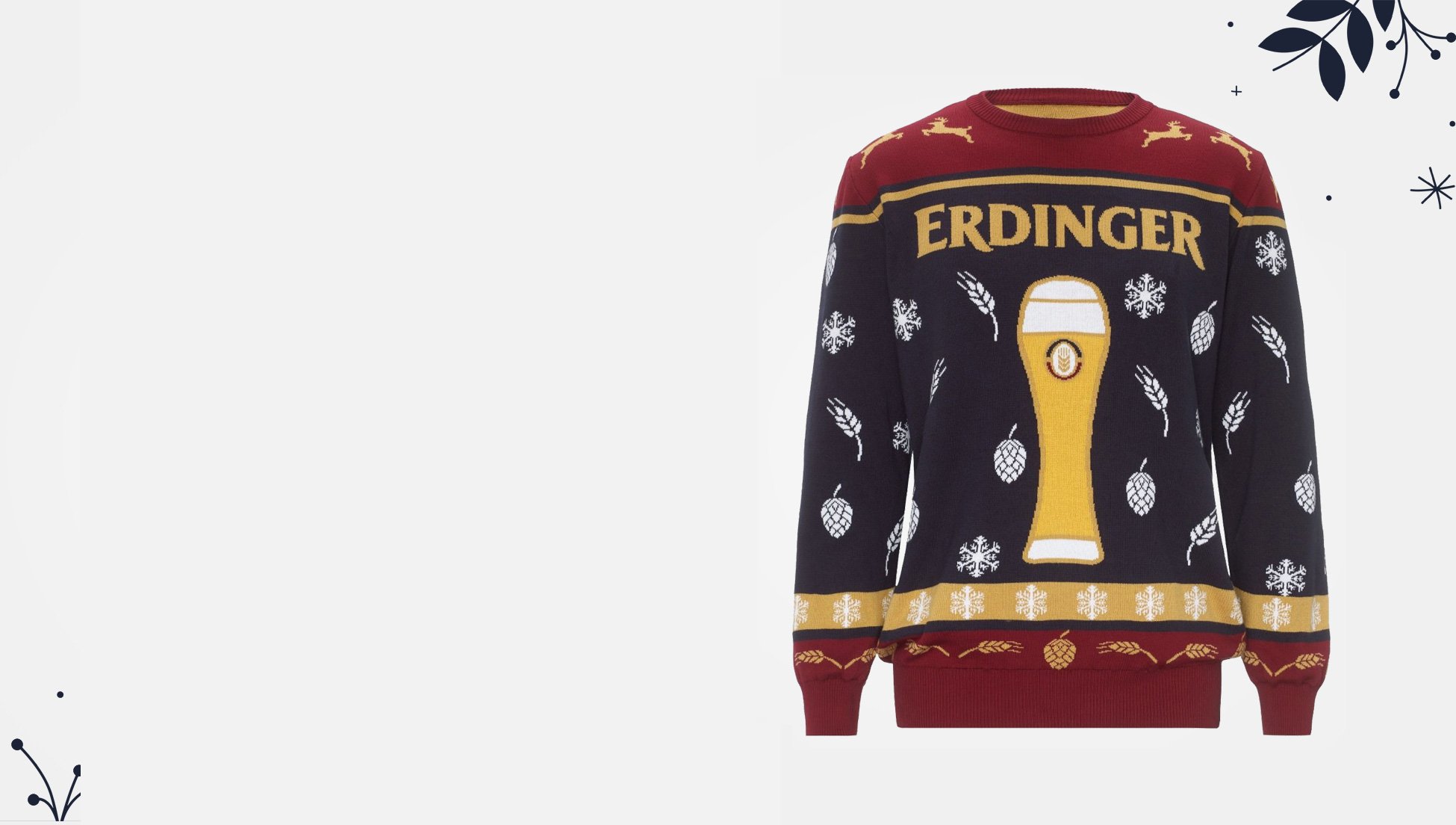 ERDINGER Ugly Xmas Pulli